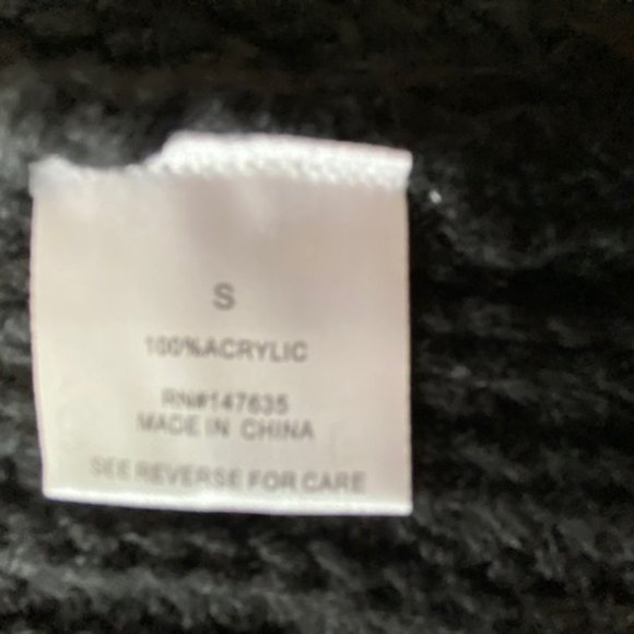 Free Generation Color Block Fringe Sleeve Sweater Size Small - Picture 11 of 11